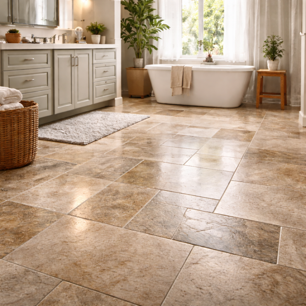 Natural Stone & Grout Floor Cleaning & Preservation in the Lehigh Valley