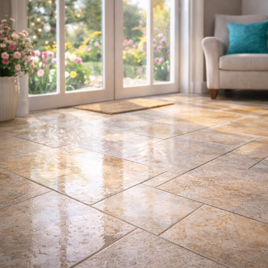 Tile and grout cleaning in the Lehigh Valley.