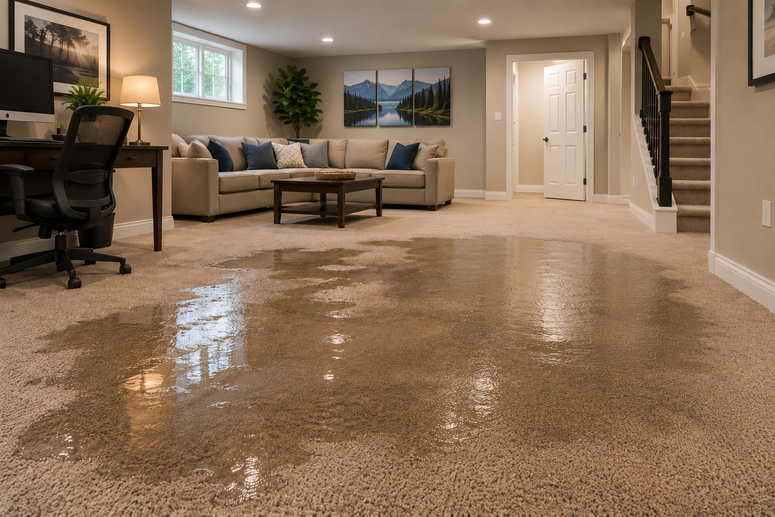 Fast emergency water extraction and treatment in the Lehigh Valley. Help protect your carpet and home from flood damage with ABE.